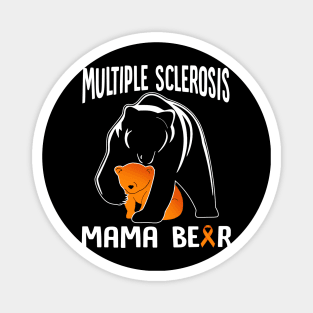 Multiple Sclerosis Mama Bear Magnet